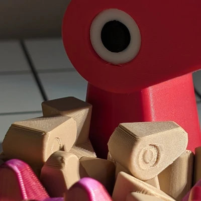 Preview of a set of 3D prints by PACROBAT