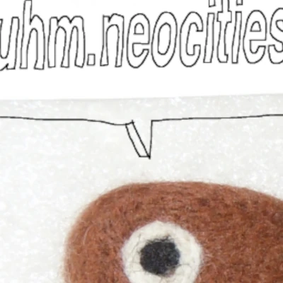 Preview of a needle-felted tabling by Pluhm