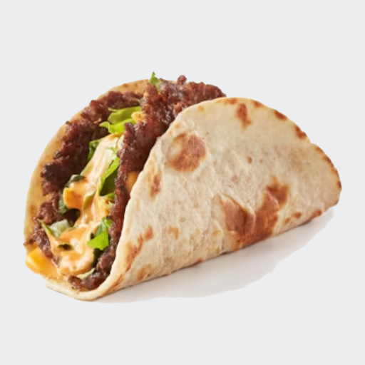 Smash Burger Taco from Freddy's Frozen Custard & Steakburgers