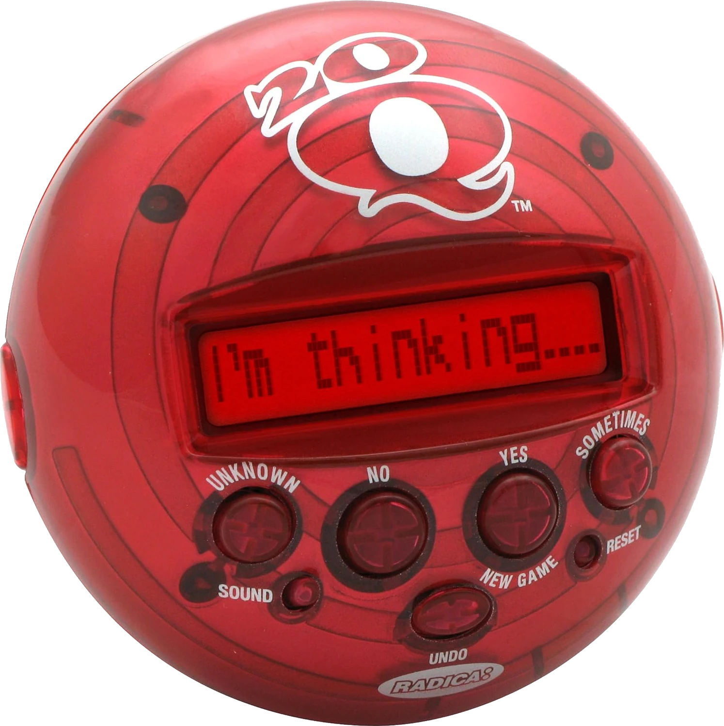 Radica Games 20Q Toy