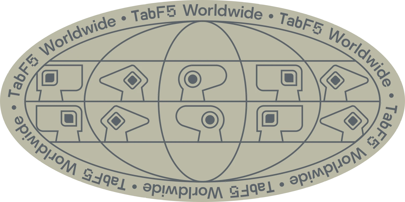 Worldwide TabF5 Sticker design from 2026