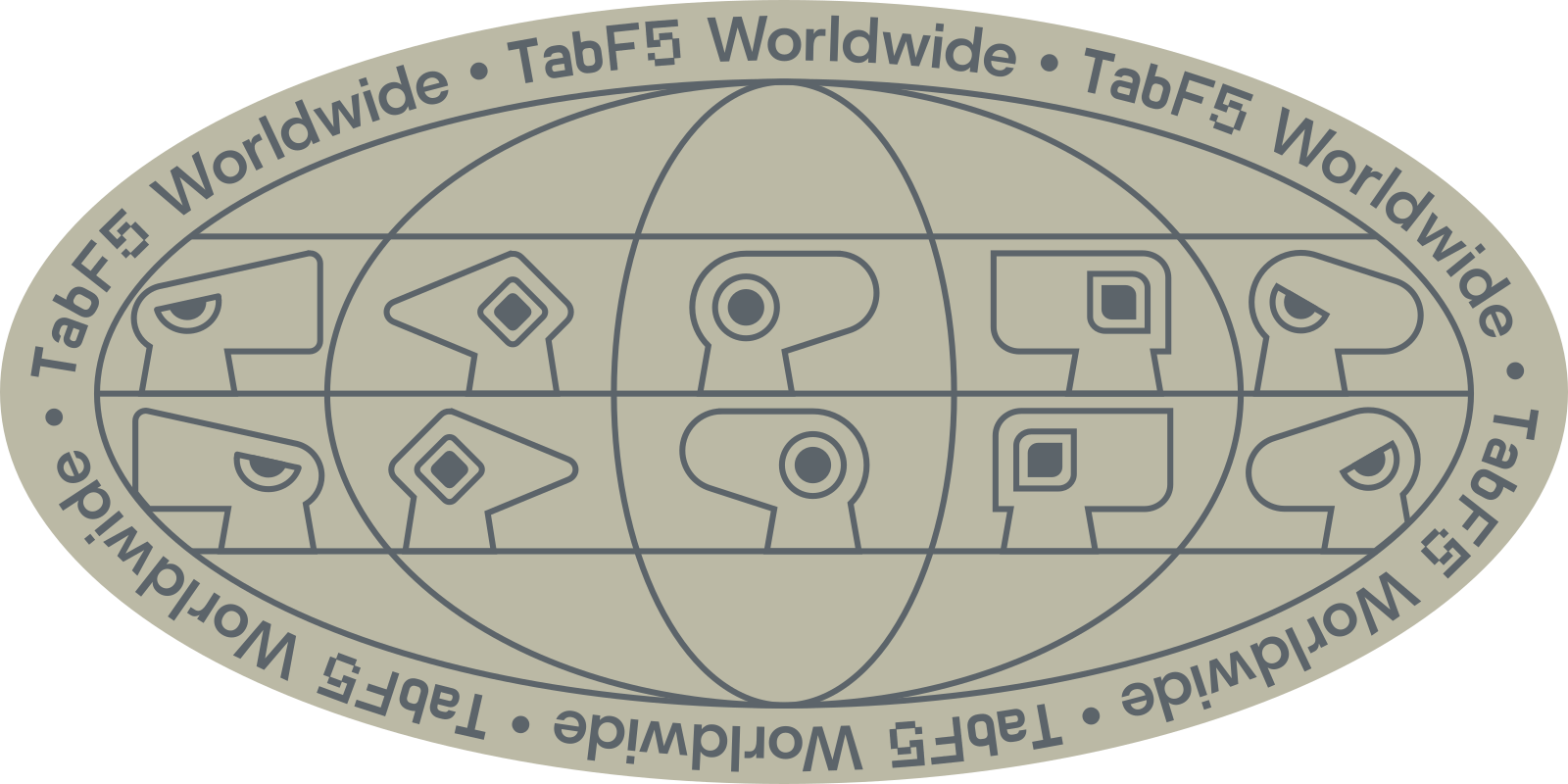 Worldwide TabF5 Sticker design from January 2026